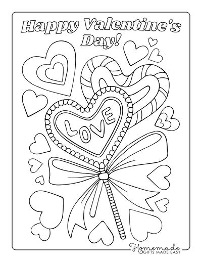 Valentine Coloring Pictures Printable