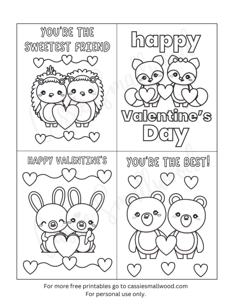 Free Printable Valentine Day Cards