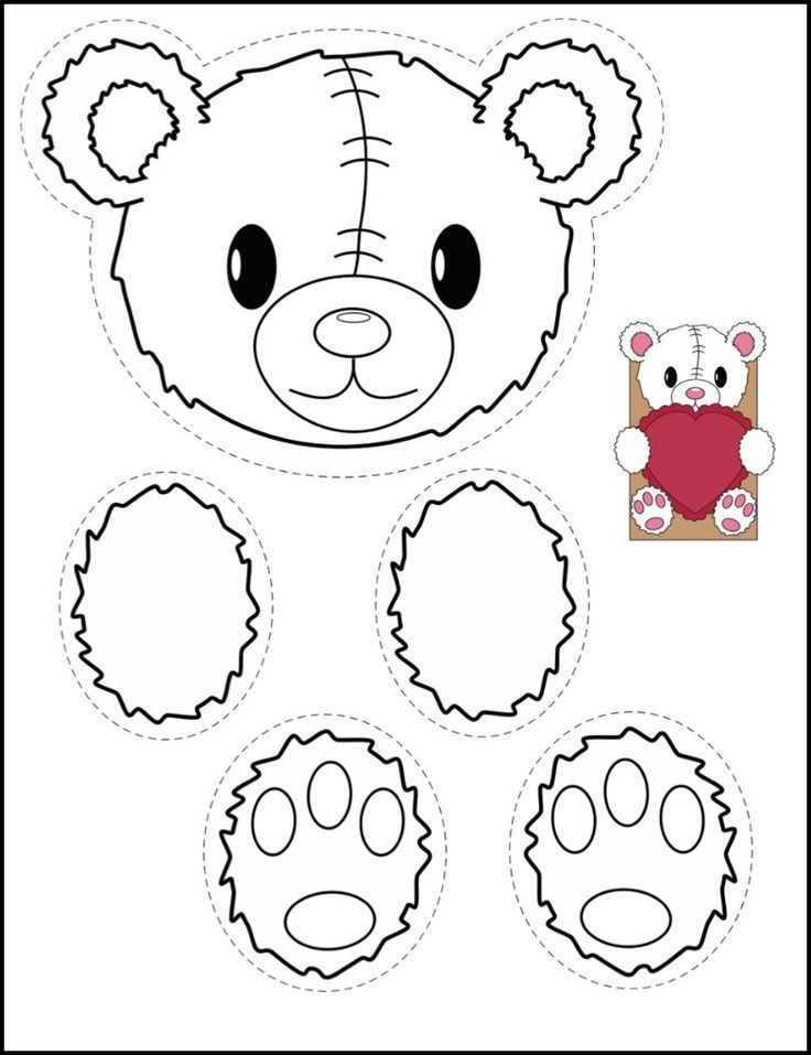Printable Valentines Crafts For Toddlers