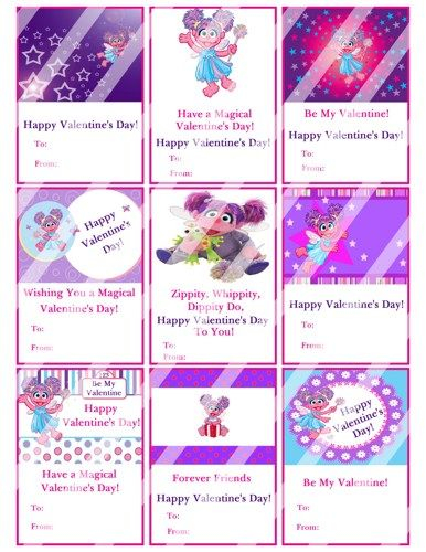 Abby Cadabby Valentines Printable
