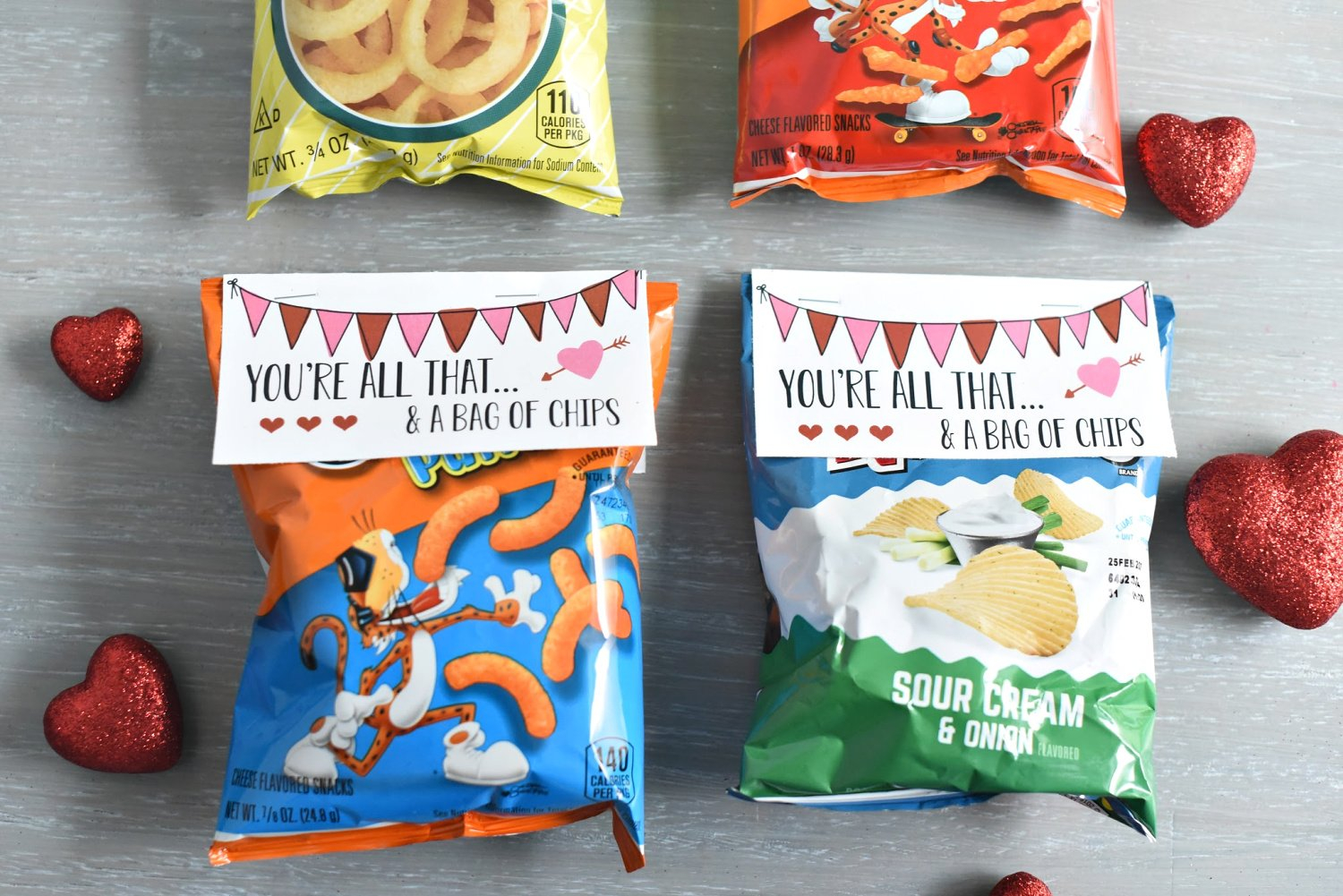 All That And A Bag Of Chips Valentine Printable