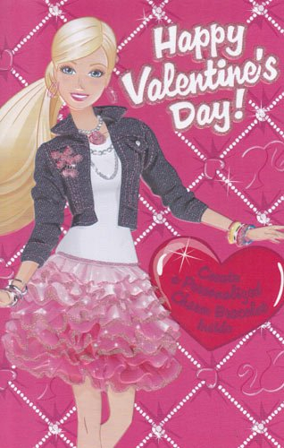 Barbie Happy Valentines Day Cards Printable