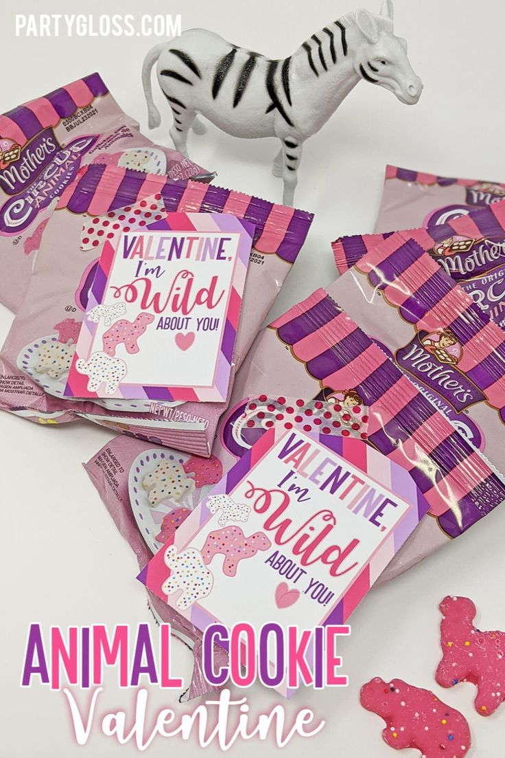 Animal Cracker Valentine Printable