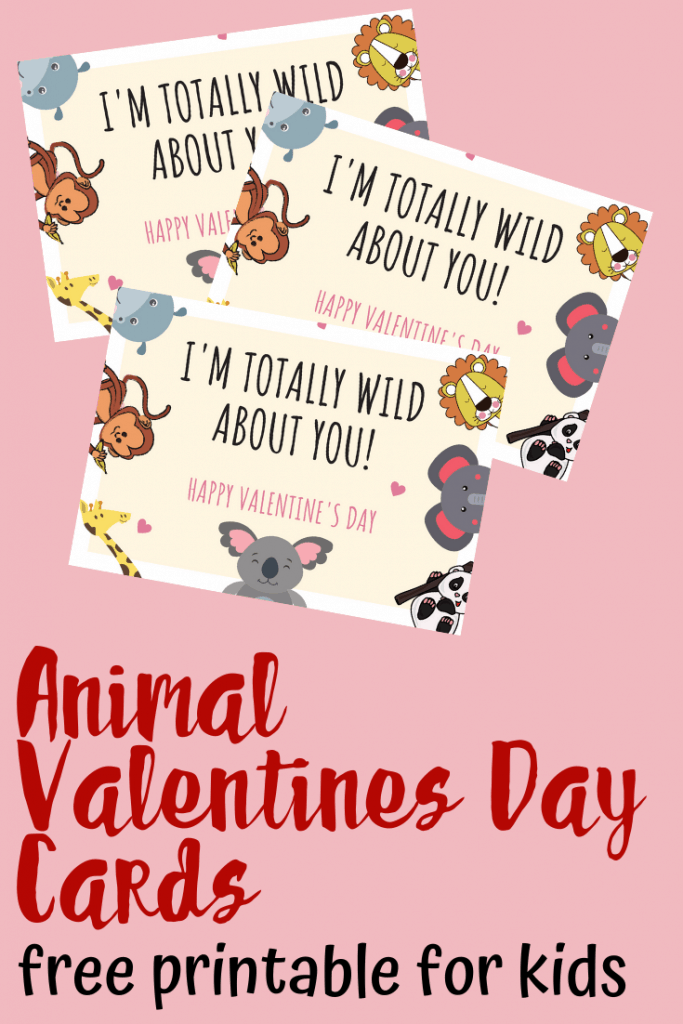 Animal Cracker Valentine Printable