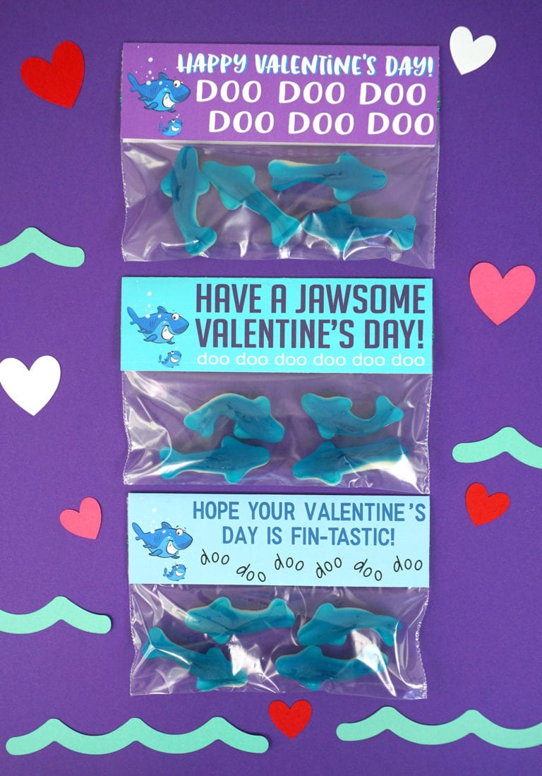 Baby Shark Printable Valentine
