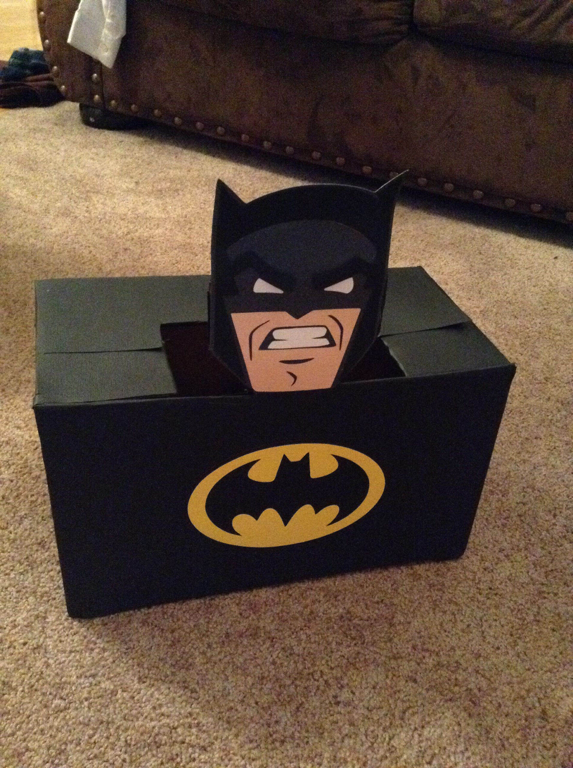 Batman Valentine Box Printable