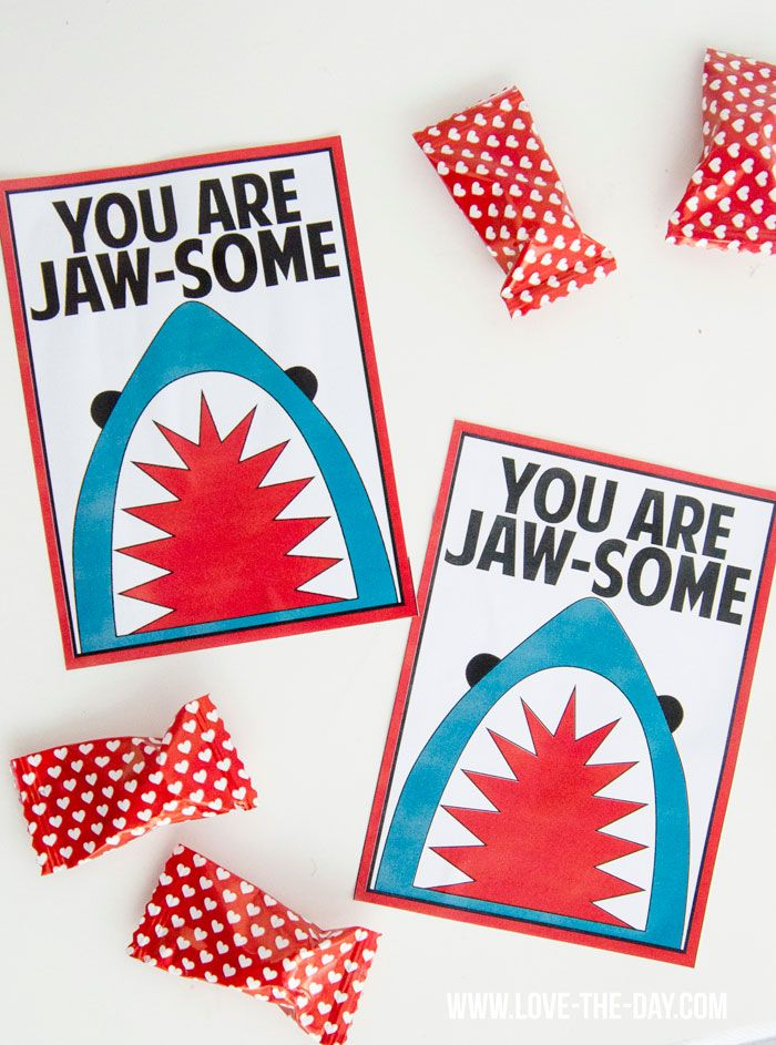 Free Boy Valentine Printables