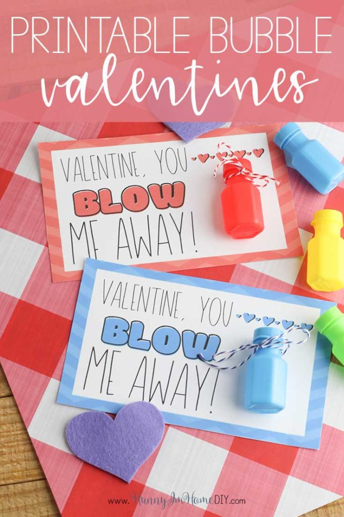 Free Printable Bubbles Valentine Printable