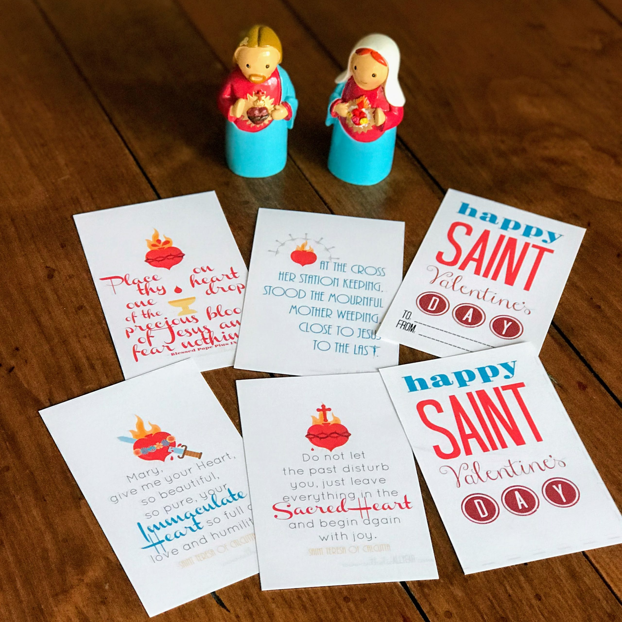 Free Printable Catholic Valentine Cards