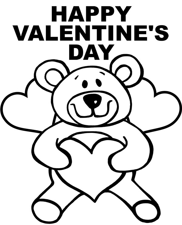 Valentine Cards Printable Color