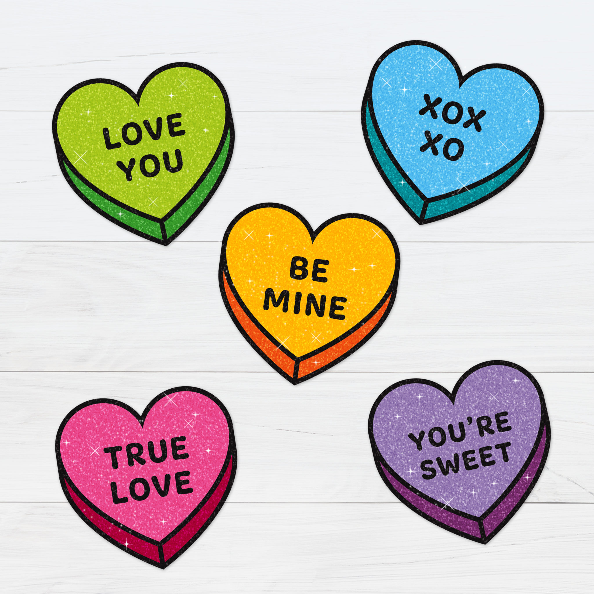 Valentine Conversation Hearts Printable