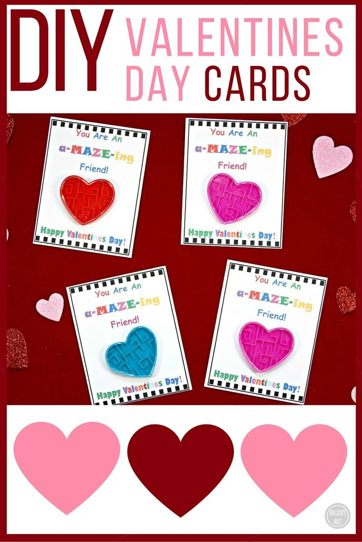 Customizable Printable Valentines Day Cards