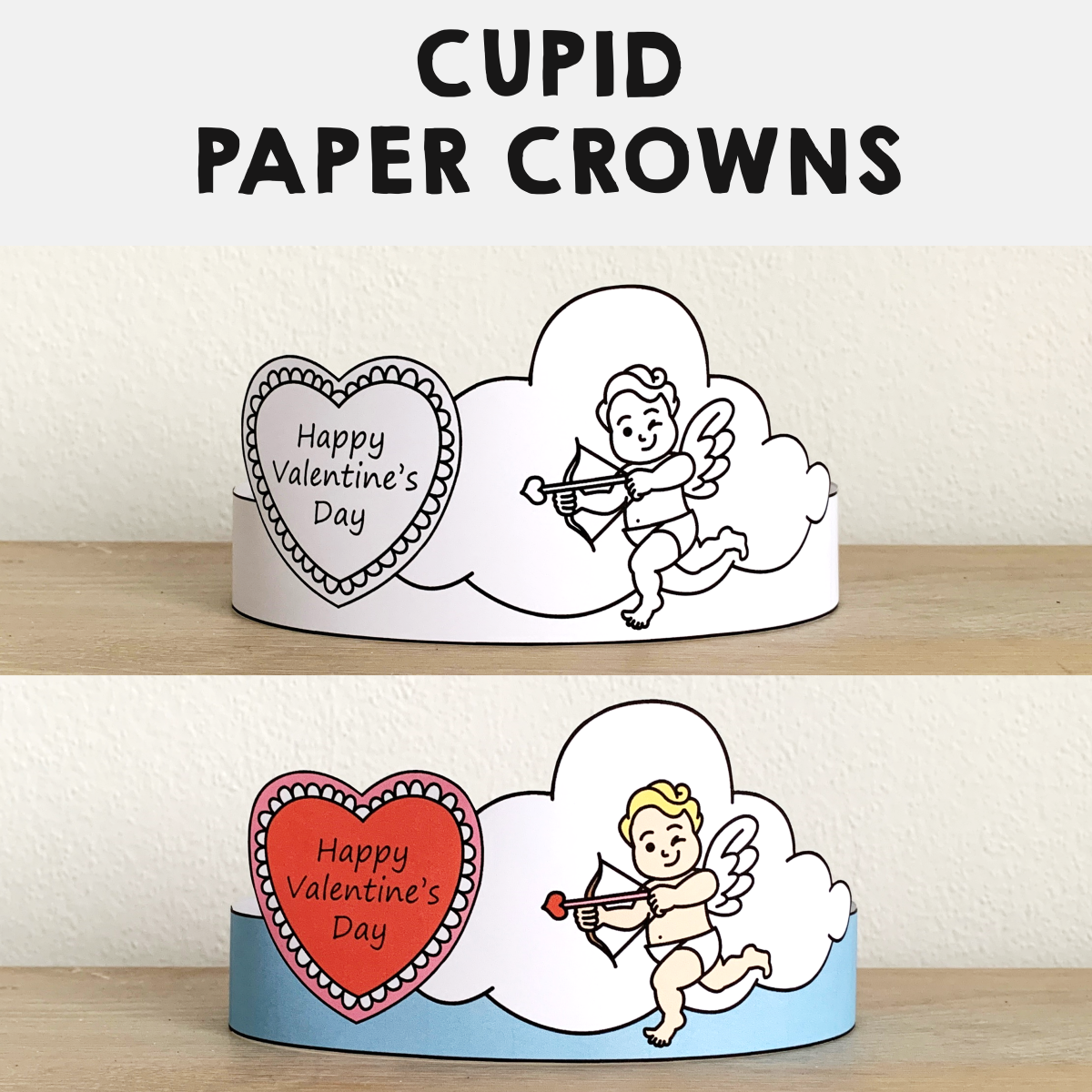 Valentine's Day Crown Printable