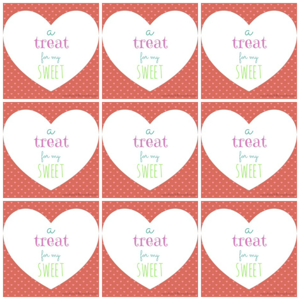 Free Printable Valentines Tags