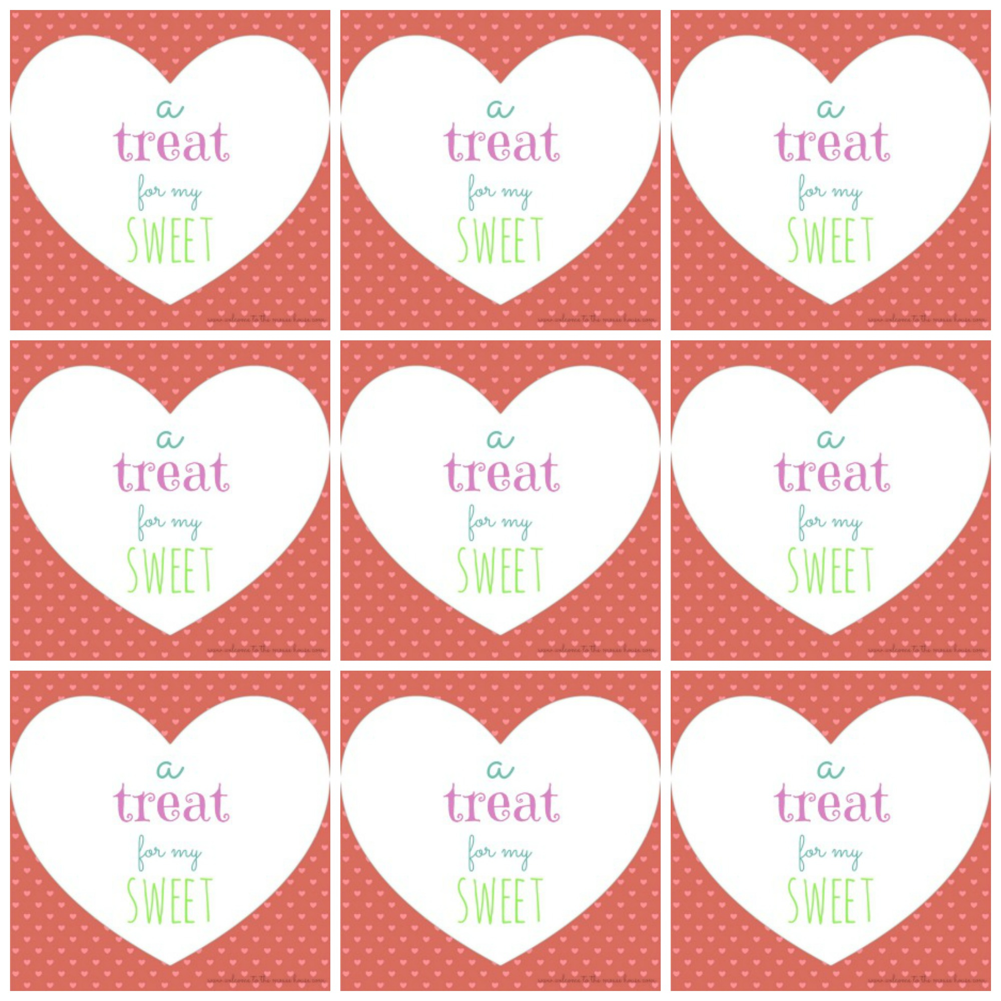 Free Printable Valentines Tags
