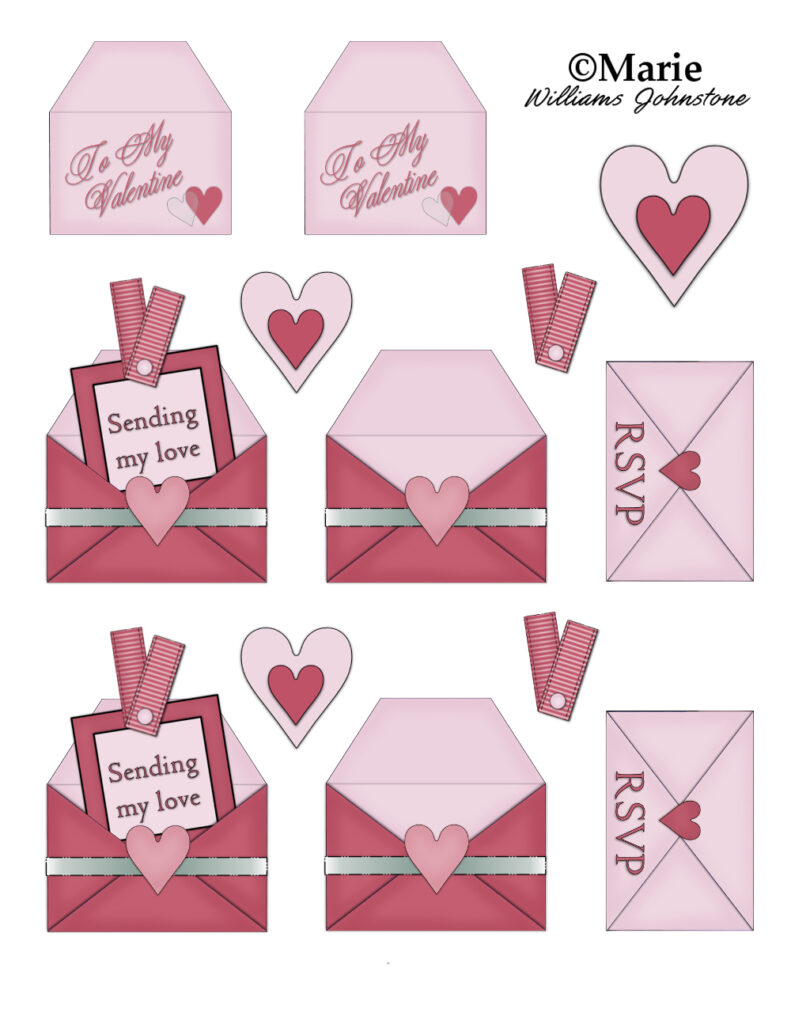 Printable Mini Valentine Cards
