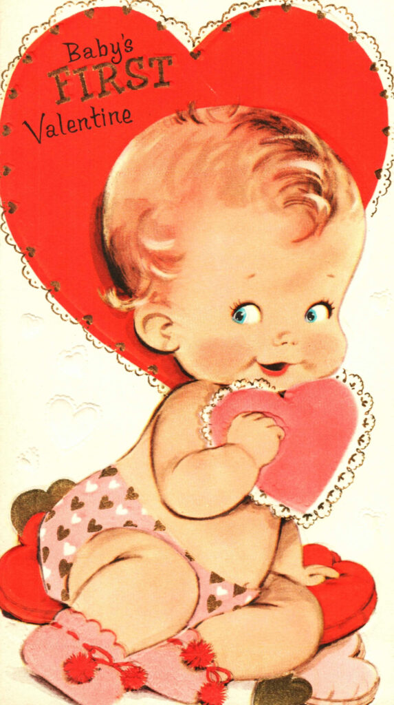 Baby's First Valentine's Day Card Free Printable