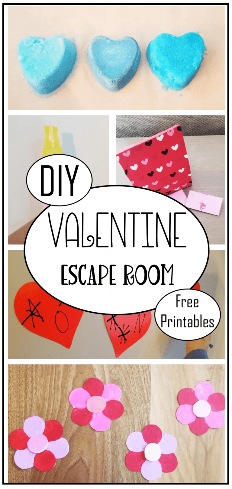 Valentine's Day Escape Room Printable