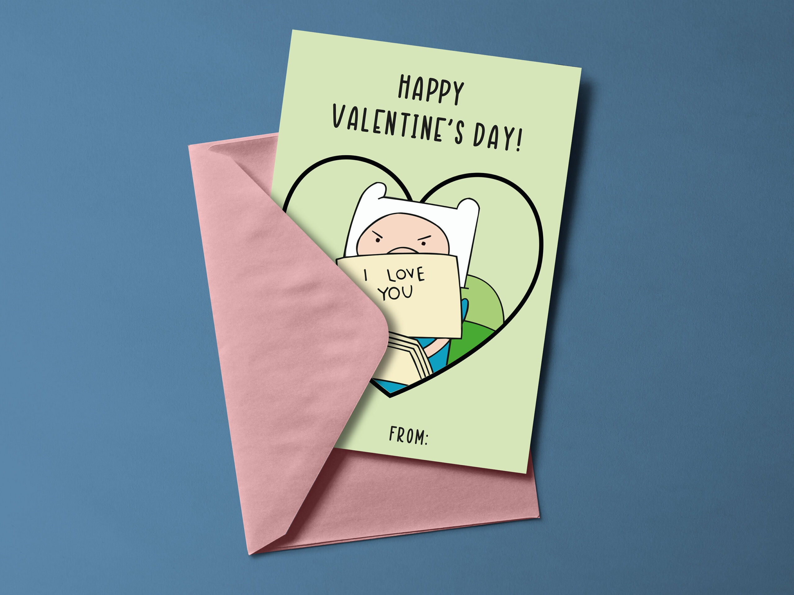 Adventure Time Valentines Day Cards Printable