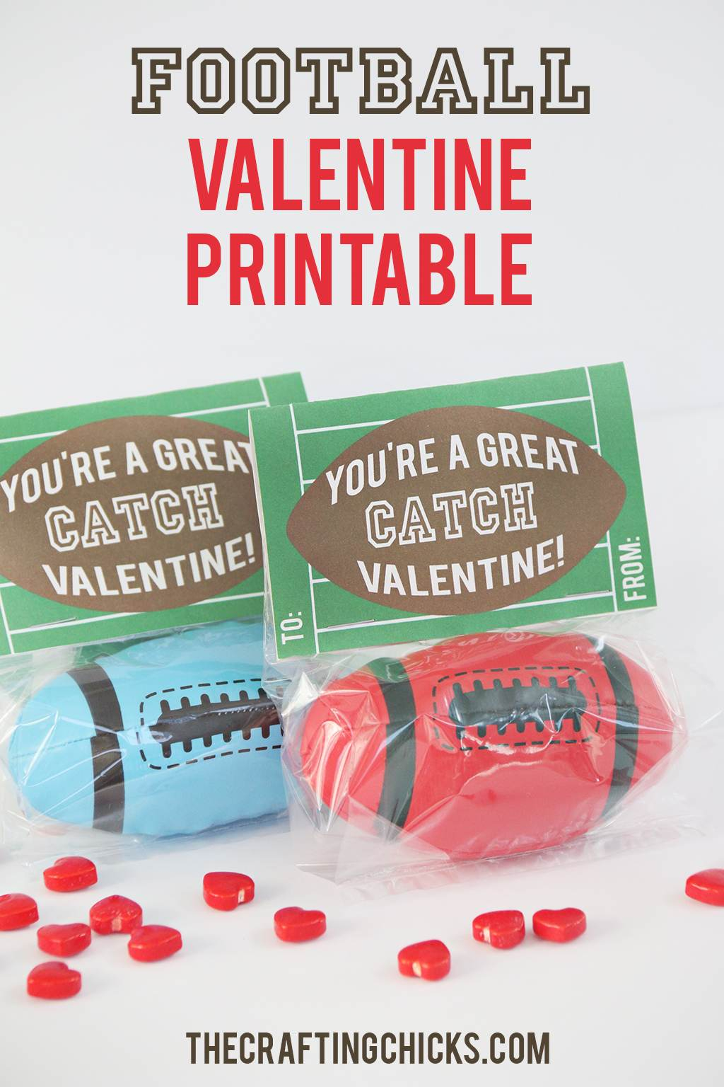 Printable Football Valentine Cards