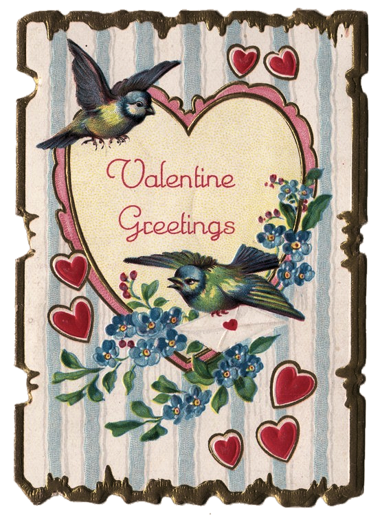 Free Printable Vintage Valentine Clip Art