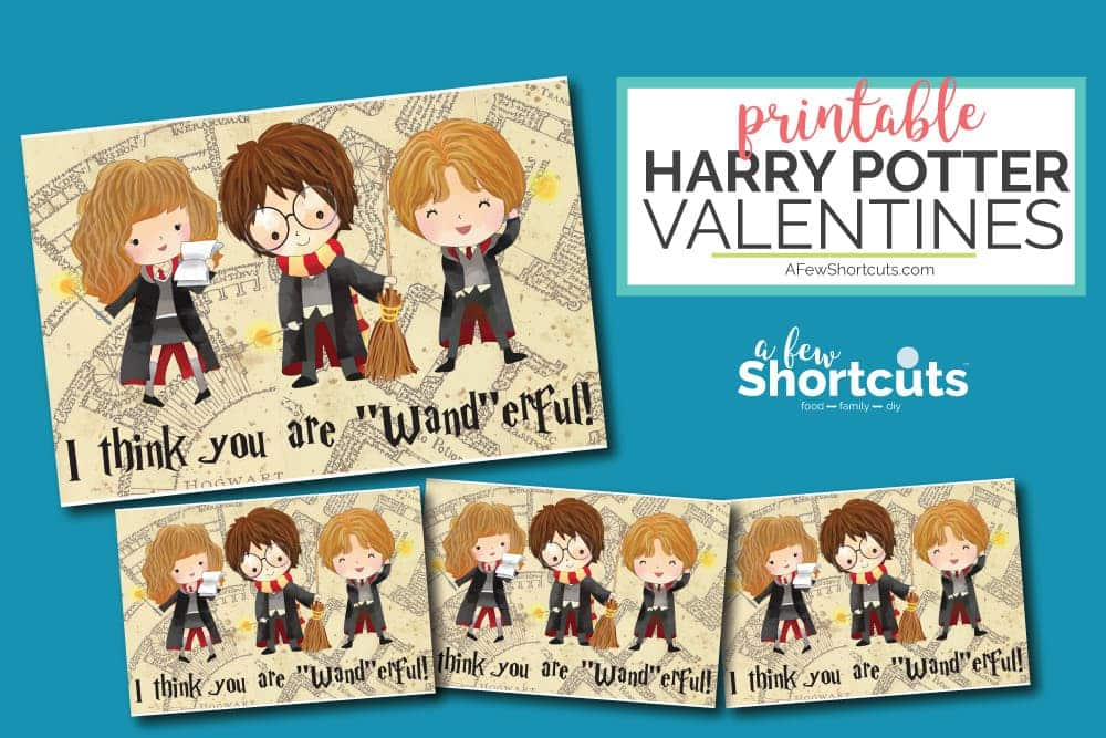 Harry Potter Valentine Printables