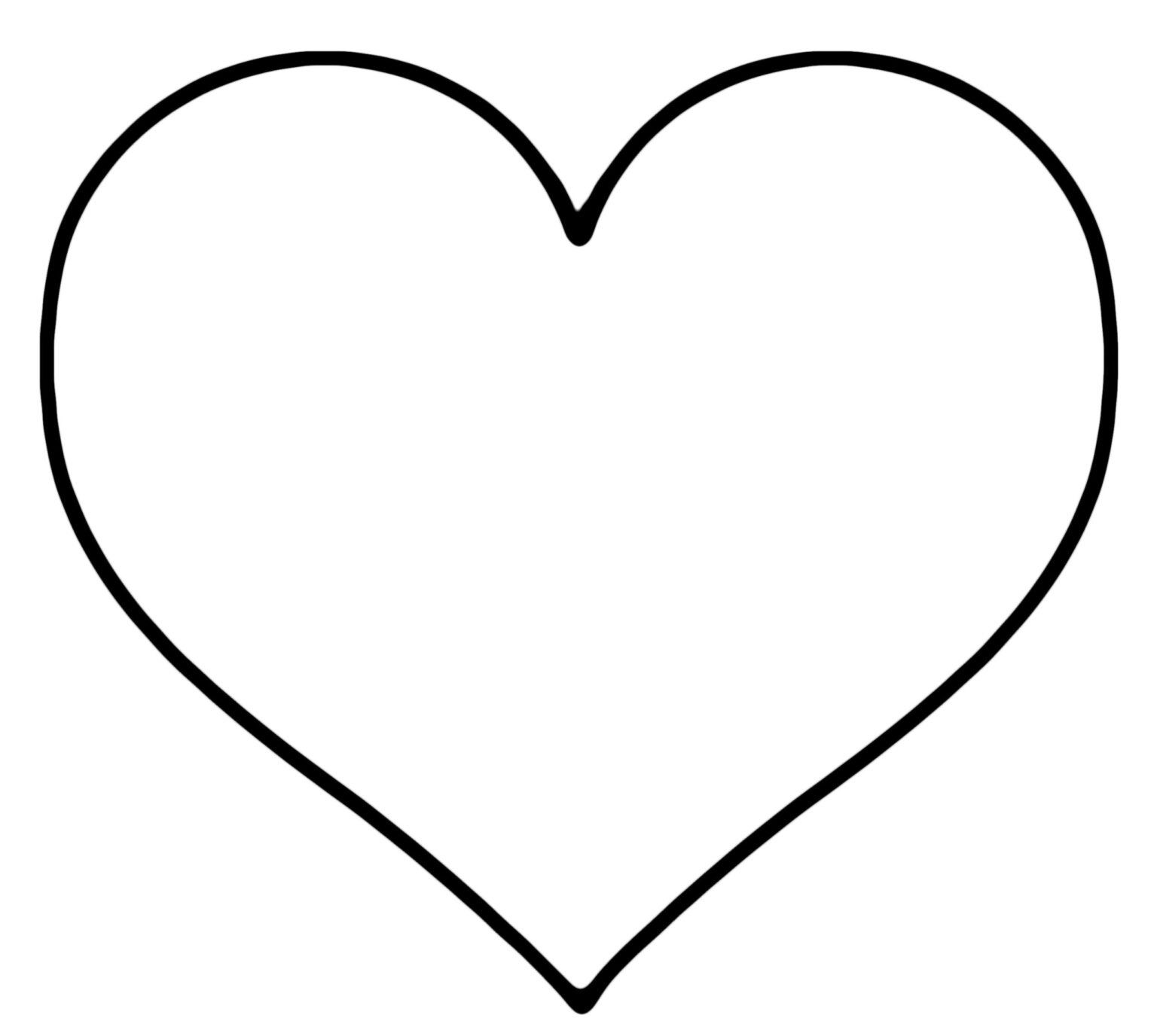 Printable Heart For Valentines