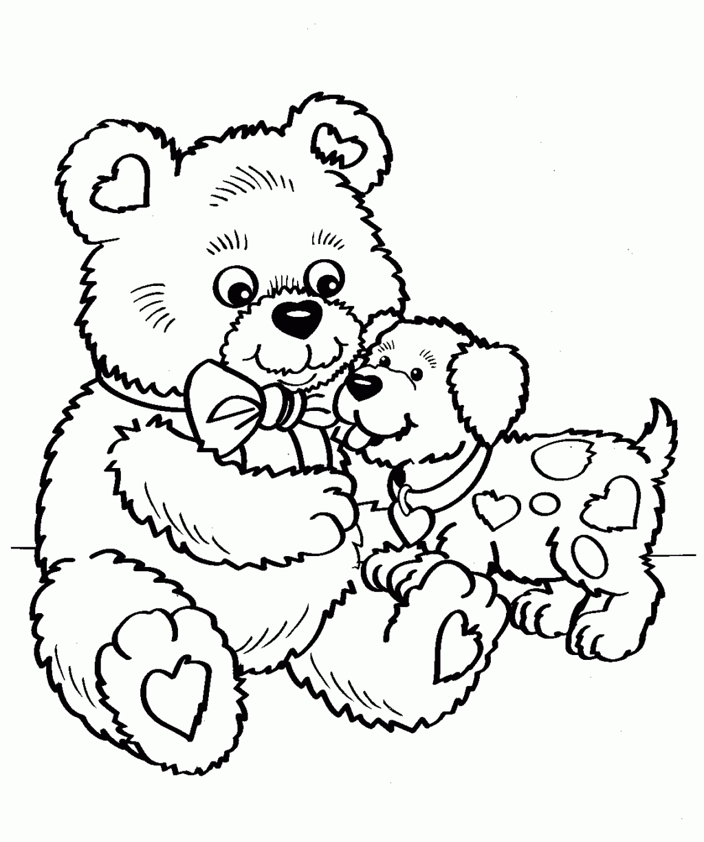 Disney Valentine Coloring Pages Free Printable