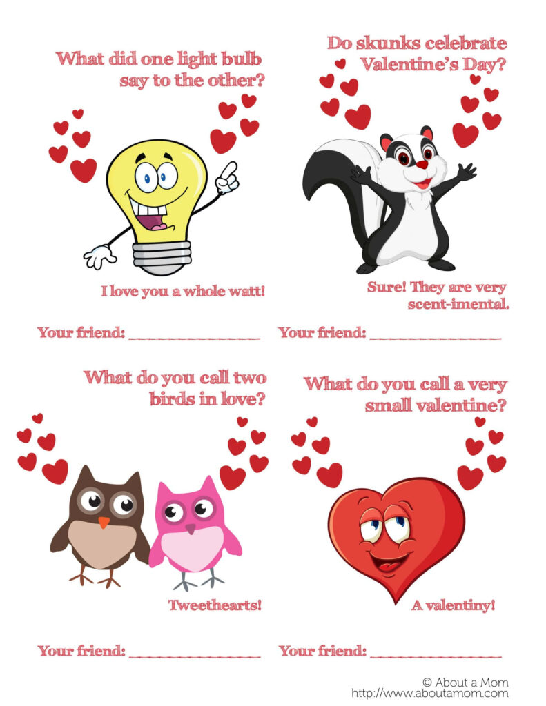Free Printable Funny Valentines Day Cards For Him