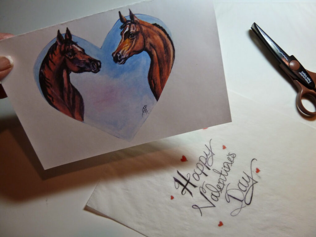 Free Printable Horse Valentine Cards