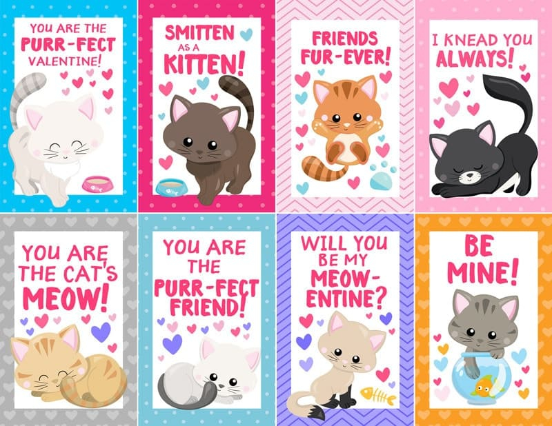 Animal Kid Valentine Printables