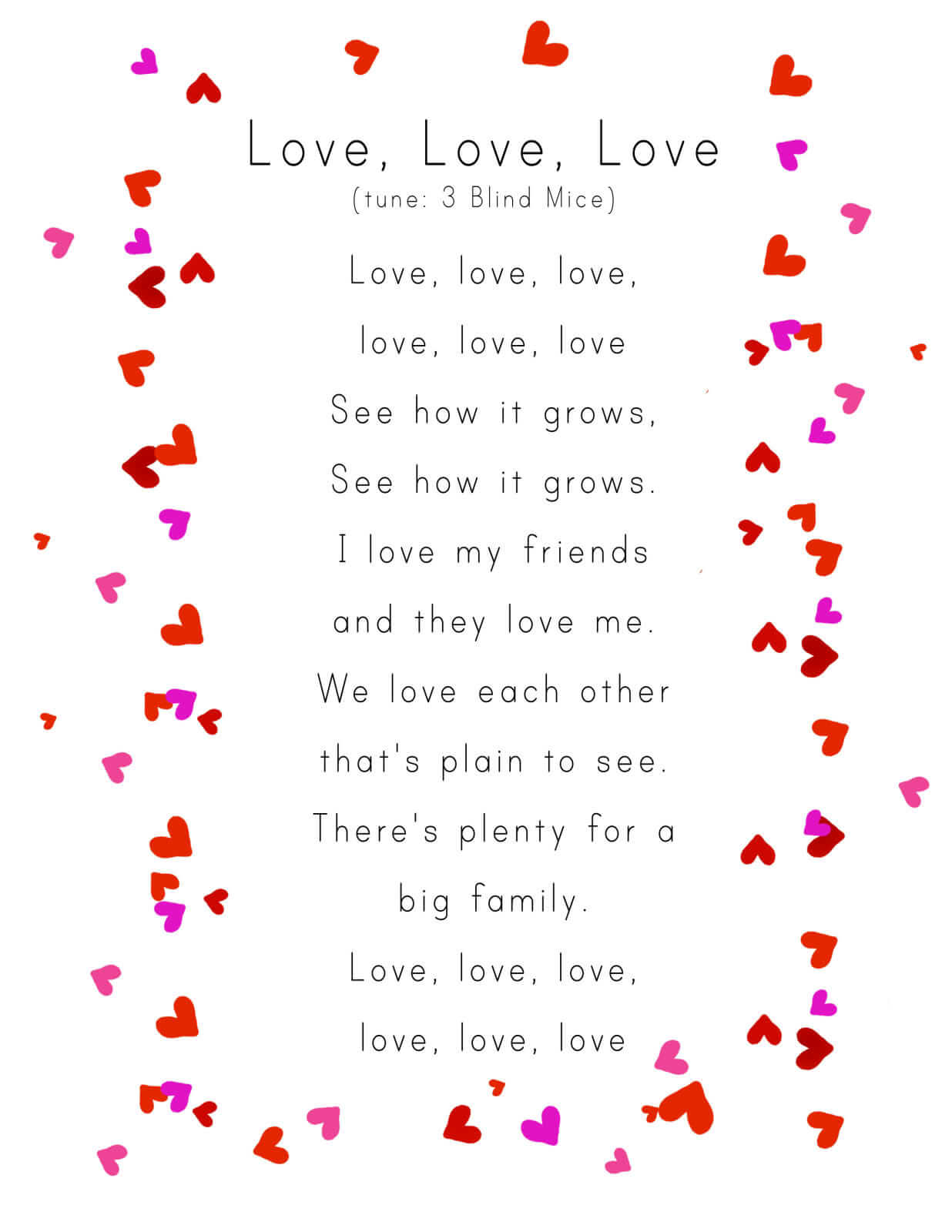 Free Printable Valentine Poems