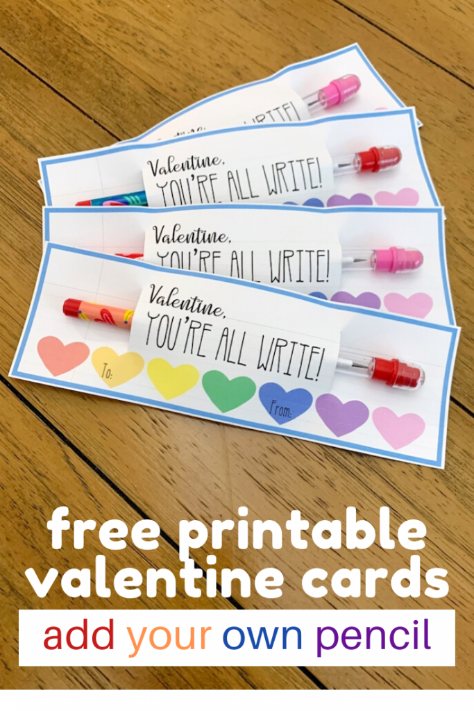 Printable Mini Valentine Cards