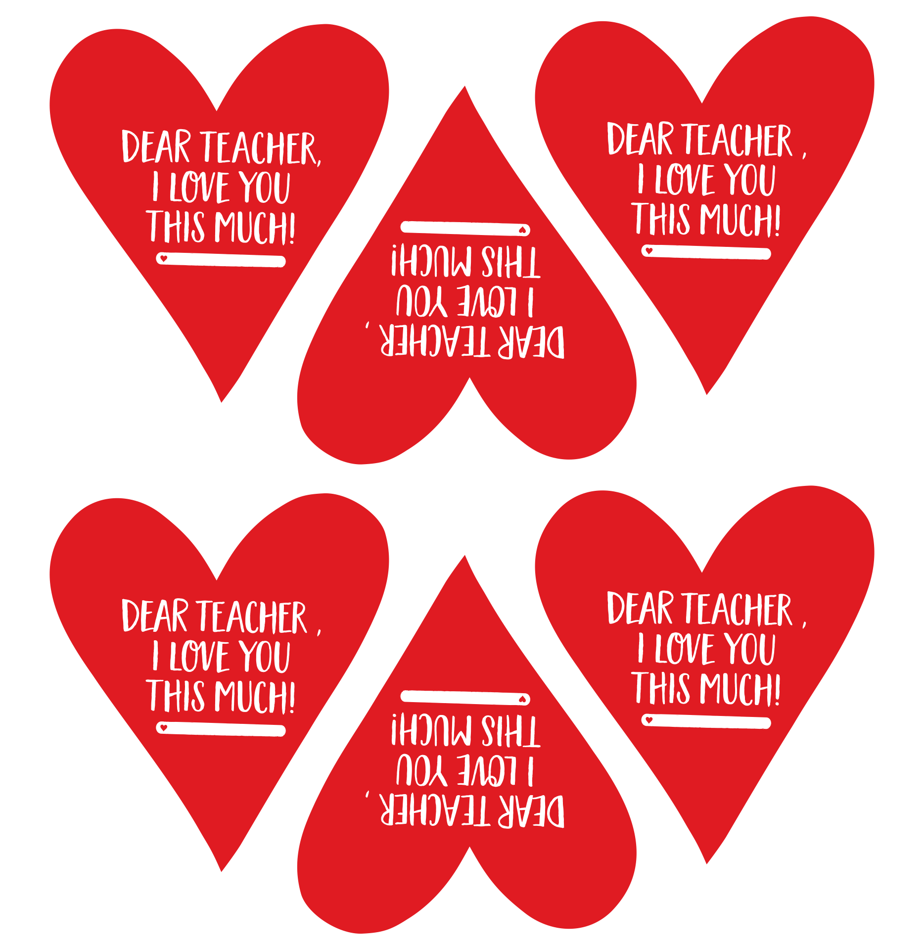 Valentine Printable For Teacher