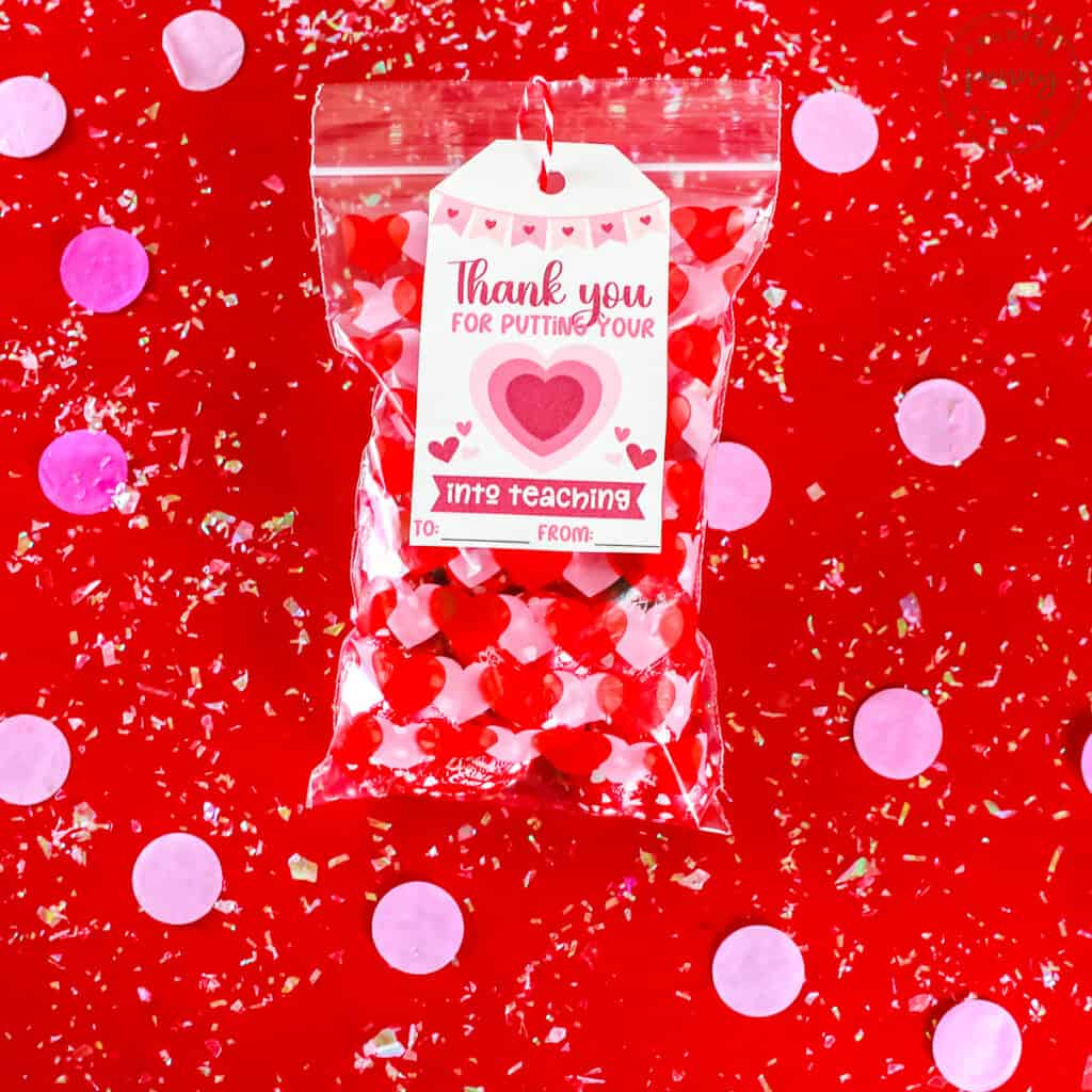 Free Printable Teacher Valentine Tags