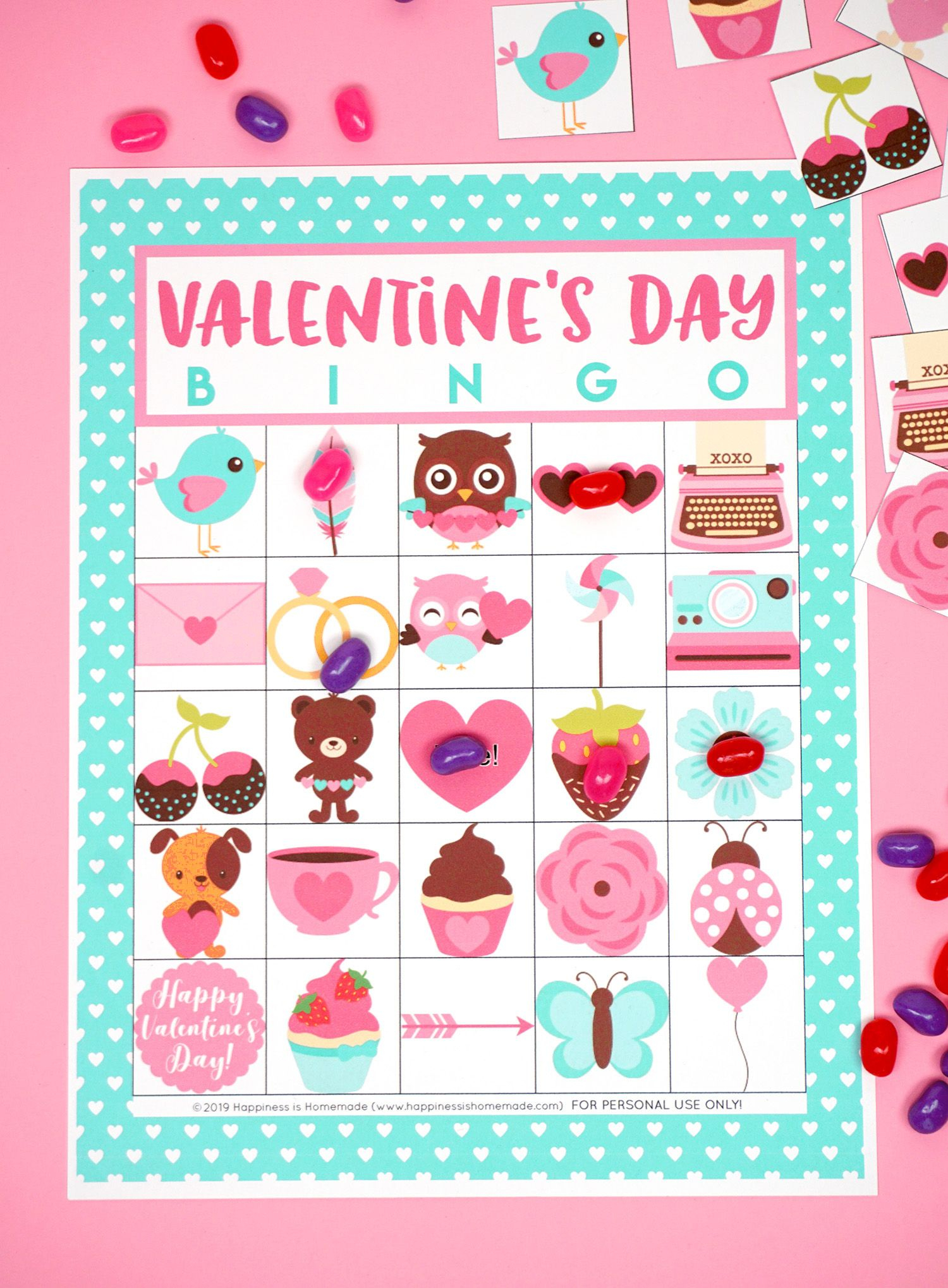 Bingo Dia Valentine Printables The Staring Game Valentine Day