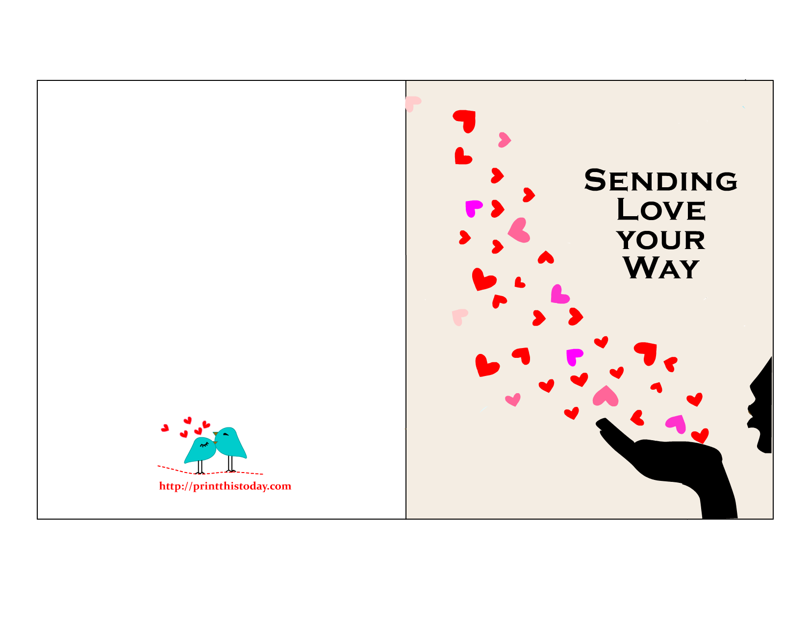 Printable Valentine Day Card For Boyfriend
