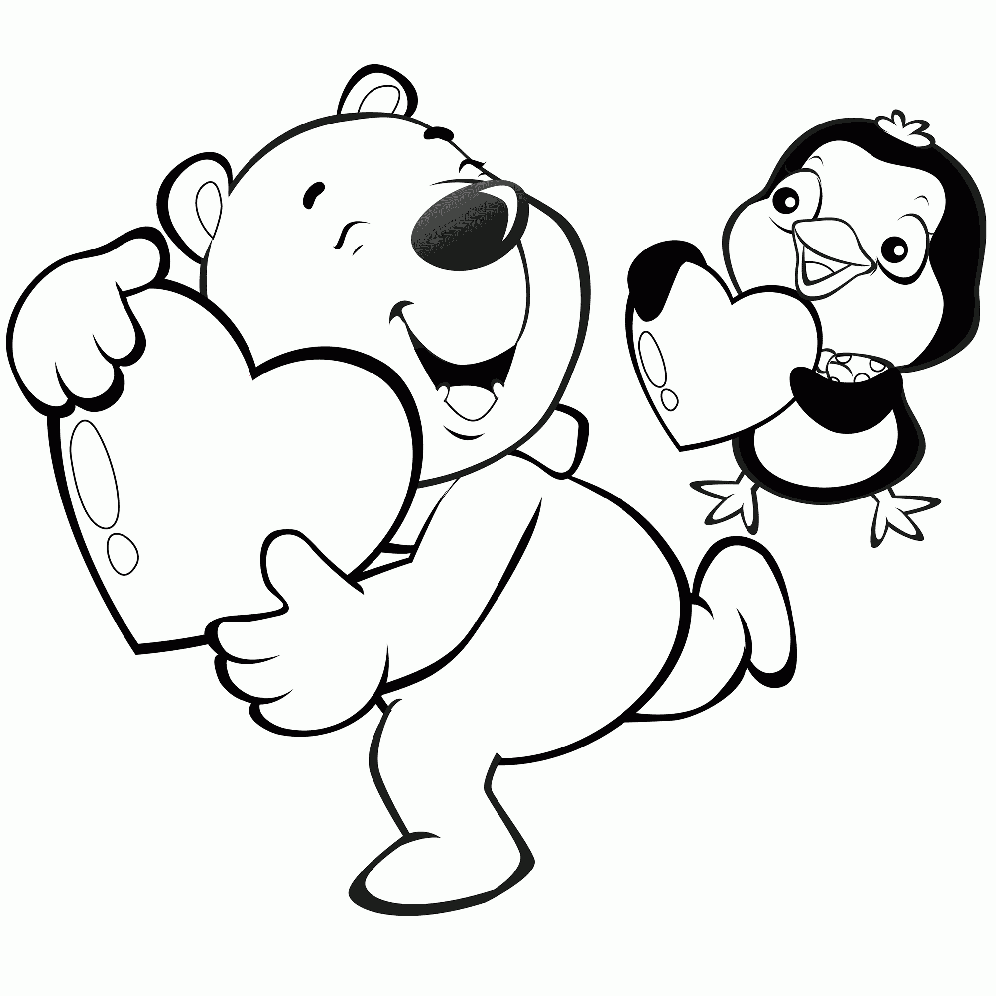 Valentines Printable Coloring Sheets