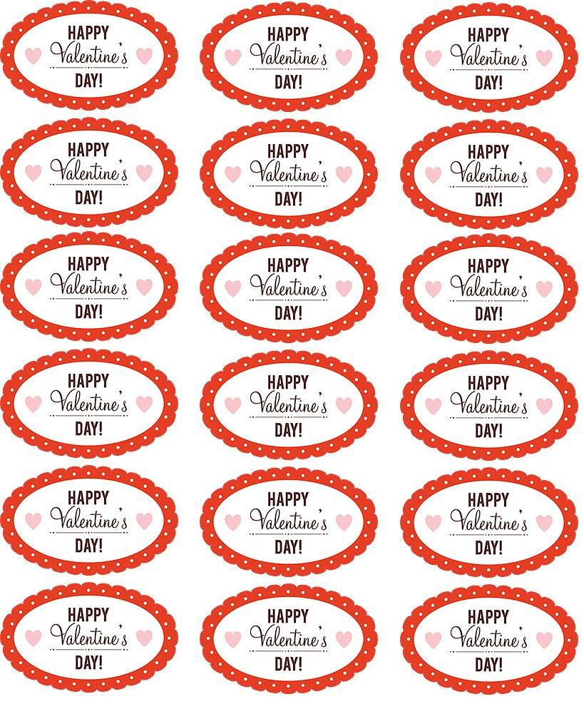 Downloadable Valentine Day Stickers Printable