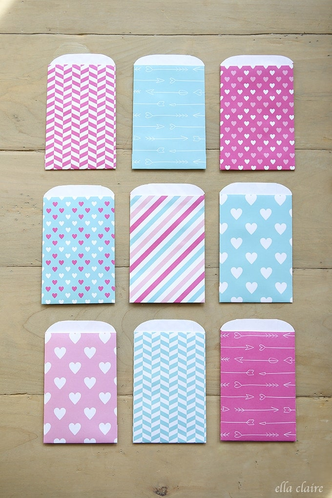 Free Printable Valentine Envelopes