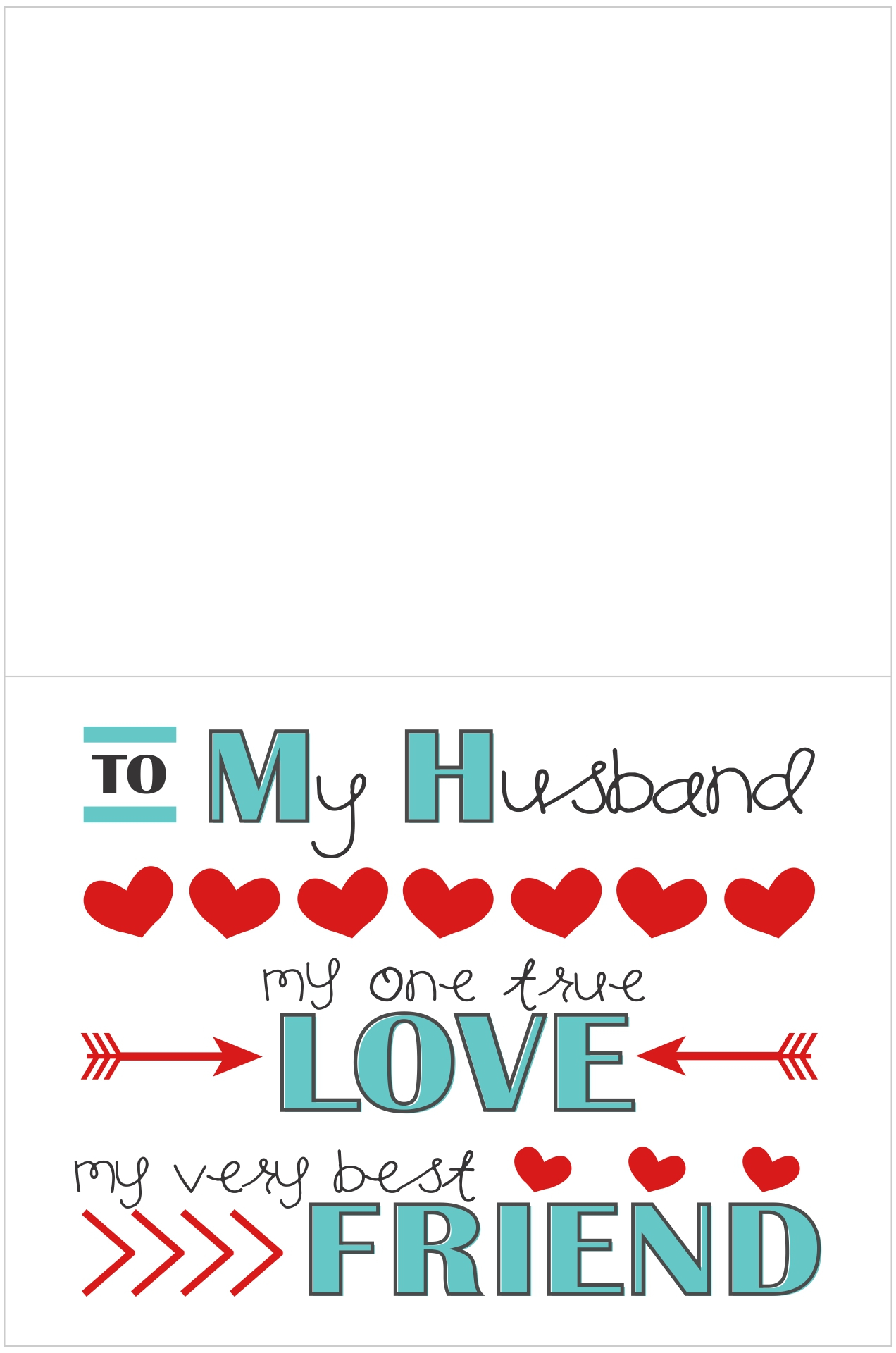 Free Printable Valentines Day Cards For Husband