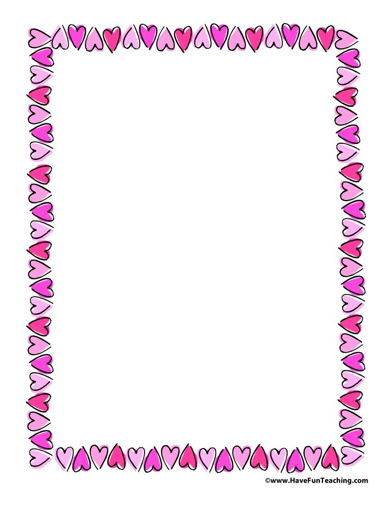 Valentine's Day Paper Printable