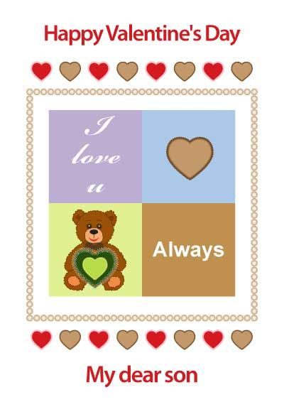 Printable Valentines Cards For Son
