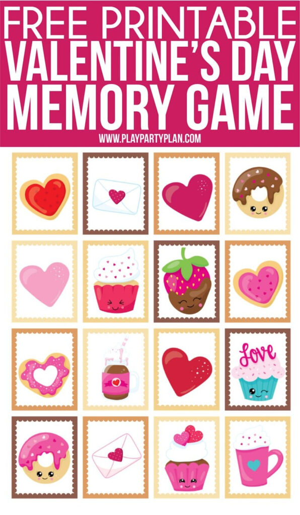 Valentine Games Printable Free
