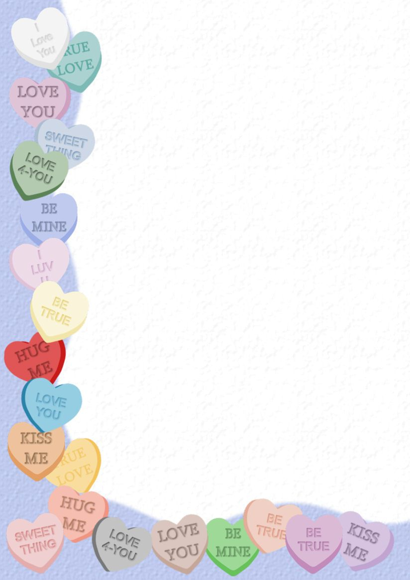 Valentine's Day Stationery Printable