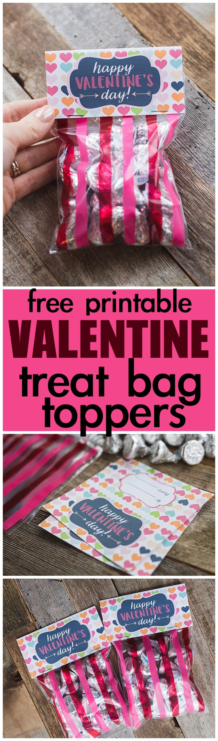 Valentine's Day Treat Bag Toppers Printables