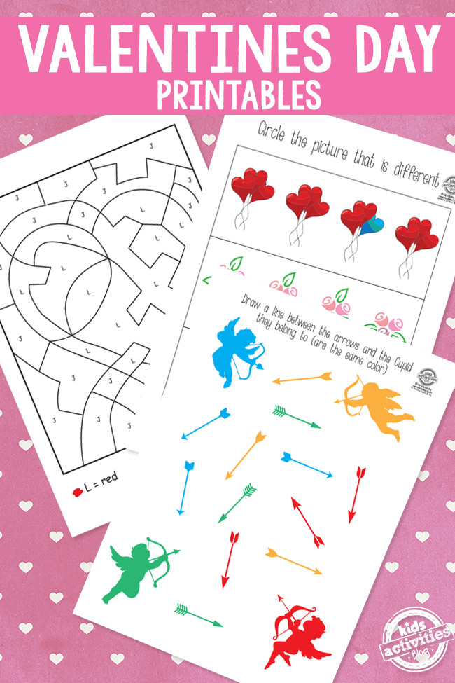 Free Valentine Worksheets And Printables