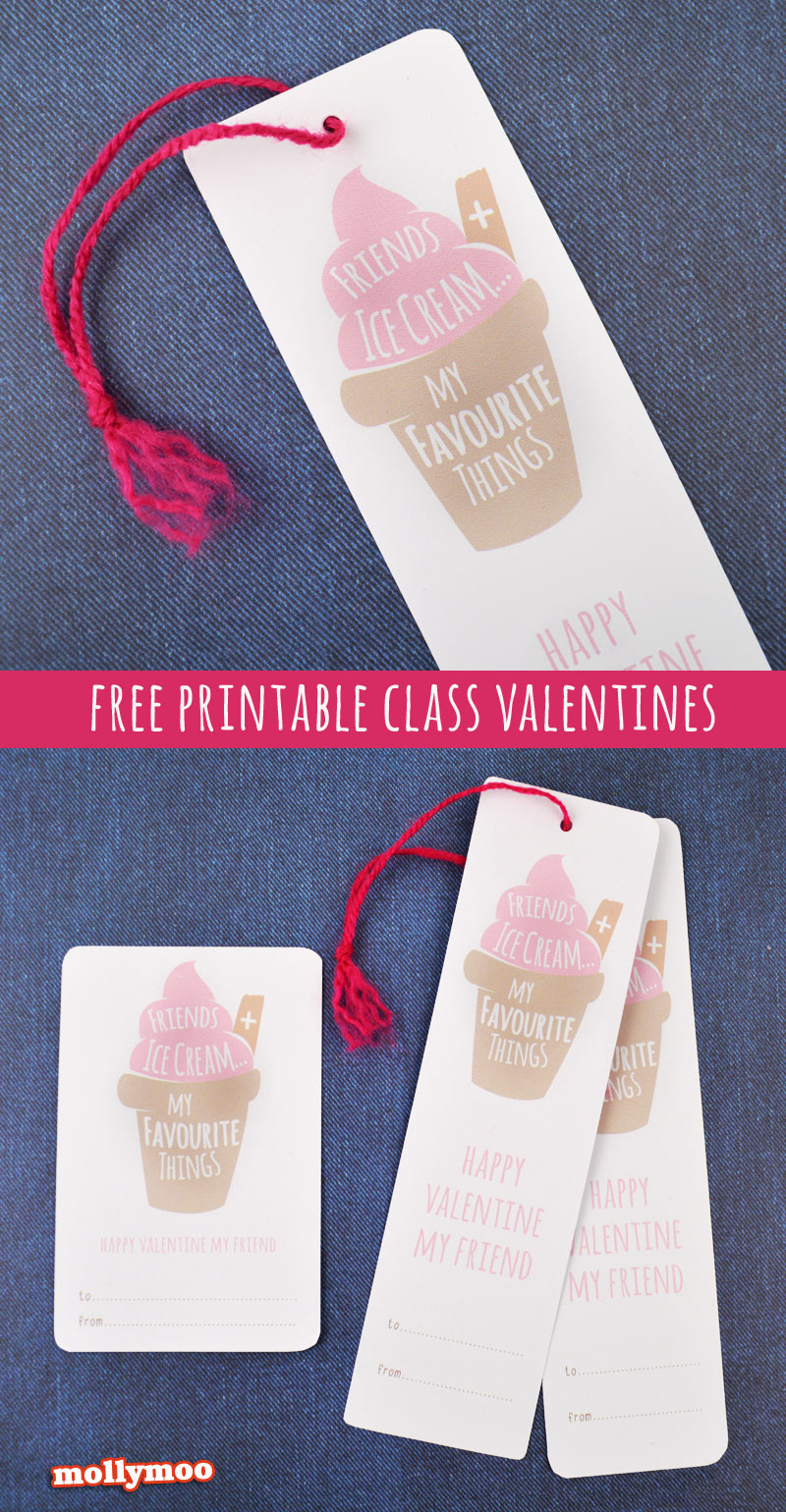 Free Printable Class Valentines