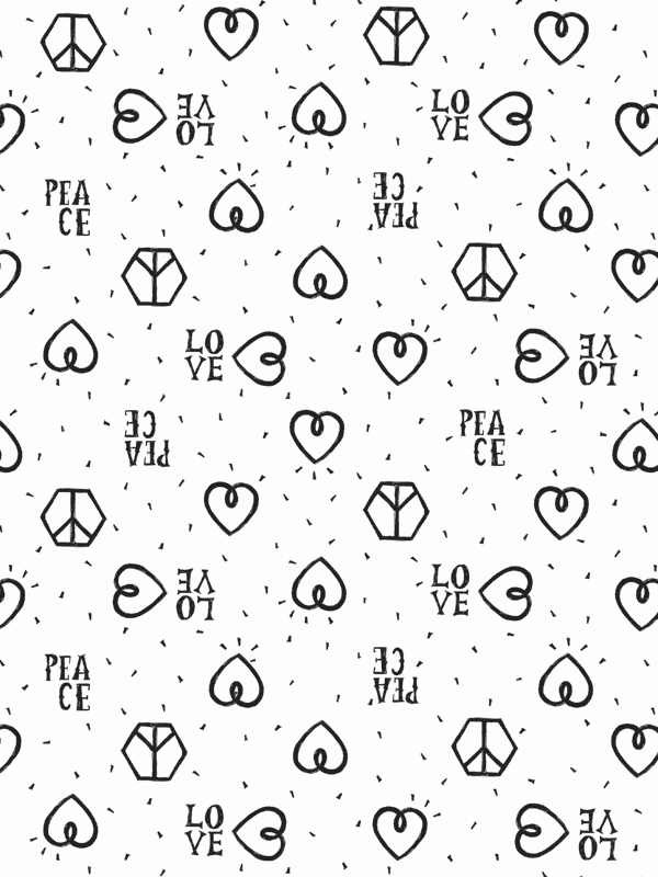 Printable Wrapping Paper Valentines Day
