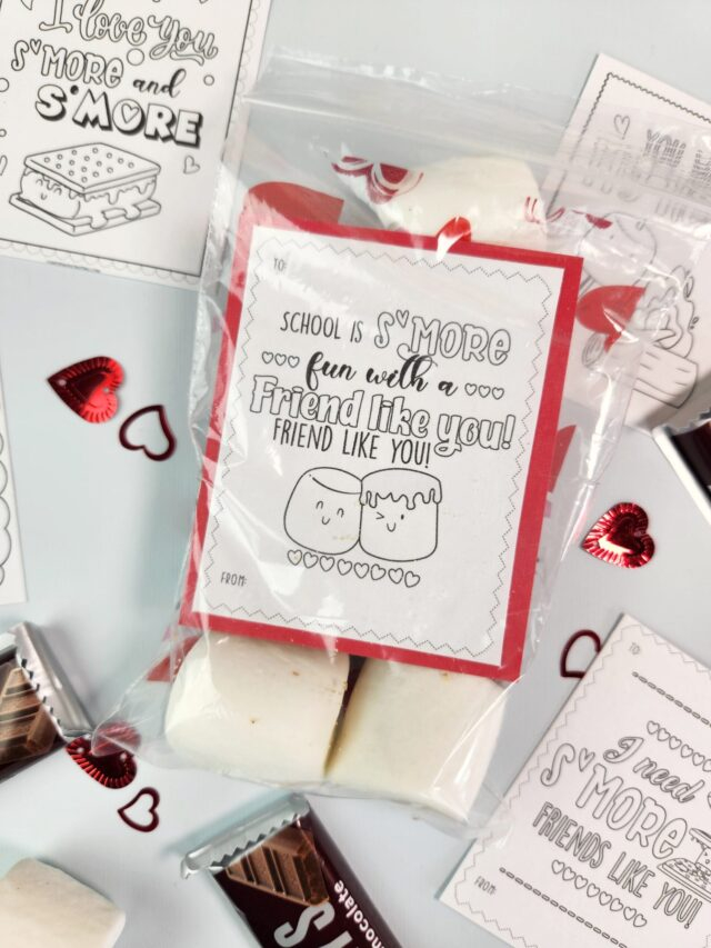 Free Printable Smore Valentine Printable
